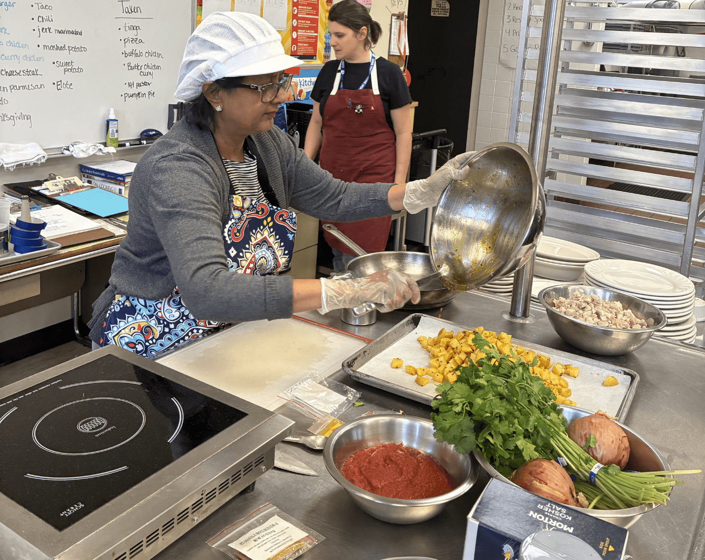Chef Sara Parthasarathy.